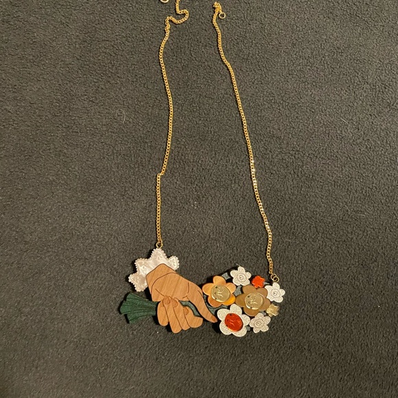 Lou Clarke Studios mini bouquet necklace - Picture 2 of 3